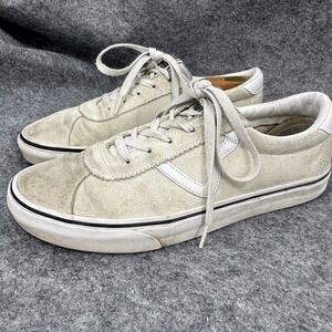 VANS Epoch Sport Suede Mens 11 Sneakers Retro V-Stripe Skateboard Trashed Prop